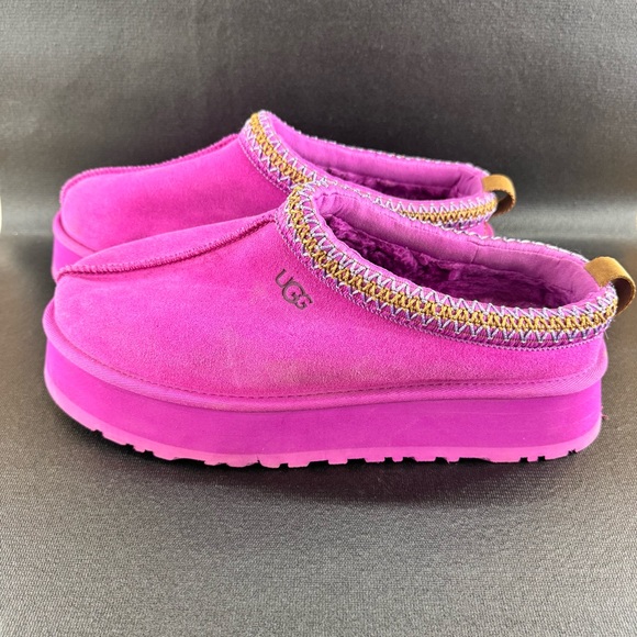 UGG Tazz Platform Slipper Shoe Purple
Mangosteen Woman’s Size 10 - Picture 2 of 8